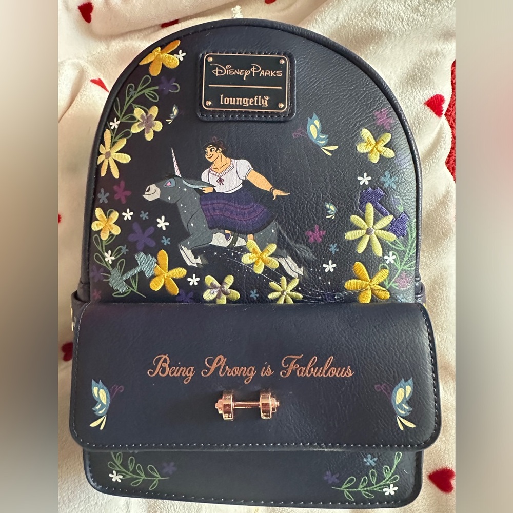 Loungefly Disney Parks Encanto Luisa Mini Backpack NWT